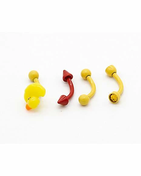 Best reviews of 𧨠Multi-Pack Rubber Ducky Curved Barbells 4 Pack - 16 Gauge β€οΈ 5 Best reviews of 𧨠Multi-Pack Rubber Ducky Curved Barbells 4 Pack - 16 Gauge β€οΈ - Image 3