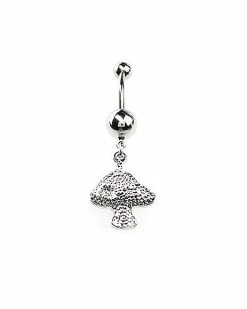 Wholesale π CZ Pink and Green Trippy Mushroom Dangle Belly Ring - 14 Gauge π 9 Wholesale π CZ Pink and Green Trippy Mushroom Dangle Belly Ring - 14 Gauge π -Playboy Shop 03986072 d