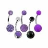 Outlet π― Multi-Pack Purple Glitter Acrylic Belly Rings 5 Pack - 14 Gauge β 2 Outlet π― Multi-Pack Purple Glitter Acrylic Belly Rings 5 Pack - 14 Gauge β -Playboy Shop 03986478 a