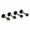 Budget π Multi-Pack Black Spike Titanium Labret Lip Rings 4 Pack - 16 Gauge π 2 Budget π Multi-Pack Black Spike Titanium Labret Lip Rings 4 Pack - 16 Gauge π -Playboy Shop 03987401 a