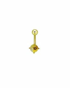 Coupon 🛒 Resin Flower Belly Ring - 14 Gauge 👏