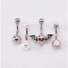 Best Pirce βοΈ Multi-Pack Red CZ Bat and Opal-Effect Belly Rings 4 Pack - 14 Gauge π 2 Best Pirce βοΈ Multi-Pack Red CZ Bat and Opal-Effect Belly Rings 4 Pack - 14 Gauge π -Playboy Shop 03987609 a