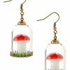 Budget ✔️ Red Mushroom Jar Dangle Earrings ⭐ -Playboy Shop 03987880 a