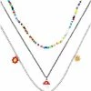 Best Sale π Layered Seeds Beads and Mushroom Charm Necklace π 1 Best Sale π Layered Seeds Beads and Mushroom Charm Necklace π -Playboy Shop 03988128 a