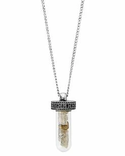Cheapest 🔔 Chipped Smokey Quartz Chain Necklace 🎁