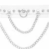 Discount 🥰 White Studded Double Chain Collar Choker Necklace 🎉 2 Discount 🥰 White Studded Double Chain Collar Choker Necklace 🎉 -Playboy Shop 03988227 a