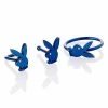 Buy 🔥 Multi-Pack Blue Playboy Bunny Nose Rings 3 Pack - 20 Gauge ✨ -Playboy Shop 03989126 a