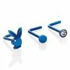 Buy 🛒 Multi-Pack Round CZ Blue Playboy L-Bend Nose Rings 3 Pack - 20 Gauge 🥰 -Playboy Shop 03989175 a