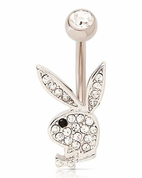 Top 10 π― Cluster CZ Titanium Playboy Belly Ring - 14 Gauge β€οΈ 3 Top 10 π― Cluster CZ Titanium Playboy Belly Ring - 14 Gauge β€οΈ