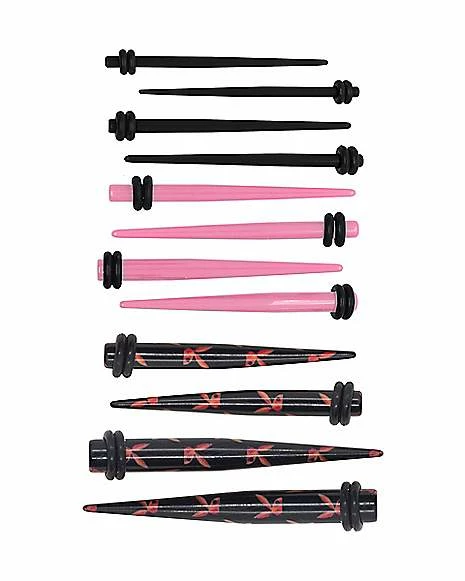 Deals β Multi-Pack Playboy Bunny Black and Pink Tapers - 6 Pair π 3 Deals β Multi-Pack Playboy Bunny Black and Pink Tapers - 6 Pair π