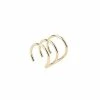 Brand new 🛒 Triple Bar Fake Ear Cuffs 👍 -Playboy Shop 03995305 a
