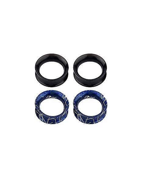 Best reviews of π Black and Blue Splatter Tunnels - 2 Pair βοΈ 3 Best reviews of π Black and Blue Splatter Tunnels - 2 Pair βοΈ