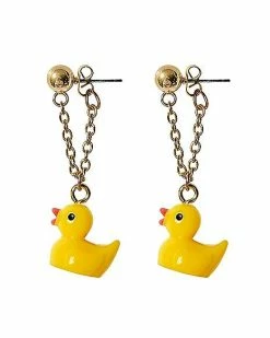 Cheap ❤️ Rubber Ducky Stud Dangle Earrings 🛒