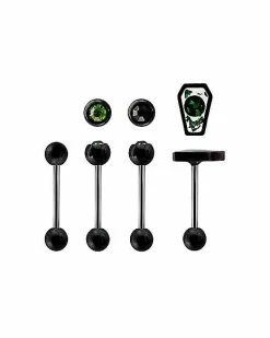 Hot Sale 😍 Multi-Pack Coffin and Black Barbells 4 Pack - 14 Gauge 😍