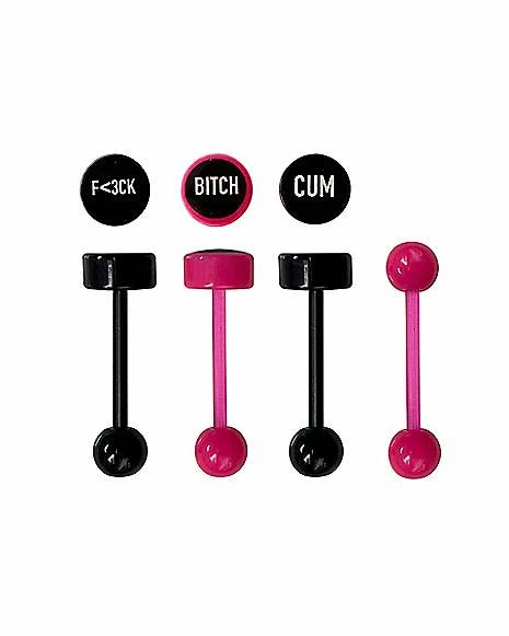 Coupon π Multi-Pack Curse Words Barbells 4 Pack - 14 Gauge π― 3 Coupon π Multi-Pack Curse Words Barbells 4 Pack - 14 Gauge π―