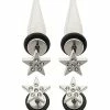 Best Pirce π₯ Multi-Pack CZ Star Fake Tapers and Plugs 2 Pair - 18 Gauge β¨ 1 Best Pirce π₯ Multi-Pack CZ Star Fake Tapers and Plugs 2 Pair - 18 Gauge β¨ -Playboy Shop 03998713 a