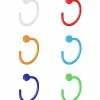 Outlet 🔔 Multi-Pack Bioflex Multi-Color Half Hoop Nose Rings 6 Pack - 20 Gauge 🥰