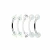 Best reviews of π Multi-Pack CZ Clear Curved Barbells 5 Pack - 16 Gauge β€οΈ 2 Best reviews of π Multi-Pack CZ Clear Curved Barbells 5 Pack - 16 Gauge β€οΈ -Playboy Shop 04101671 a