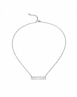 Wholesale 🥰 Silvertone Moon Phase Bar Necklace 🤩