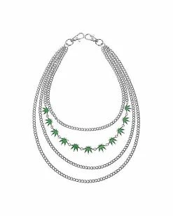 Best reviews of 🤩 Multi-Row Weed Leaf Curb Wallet Chain ✔️
