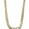 Deals 👏 Cluster CZ Goldtone Curb Chain Necklace 🥰 -Playboy Shop 04109898 a