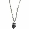 Best Pirce 😉 Snake Skull Pendant Silvertone Chain Necklace 😀 -Playboy Shop 04109906 a