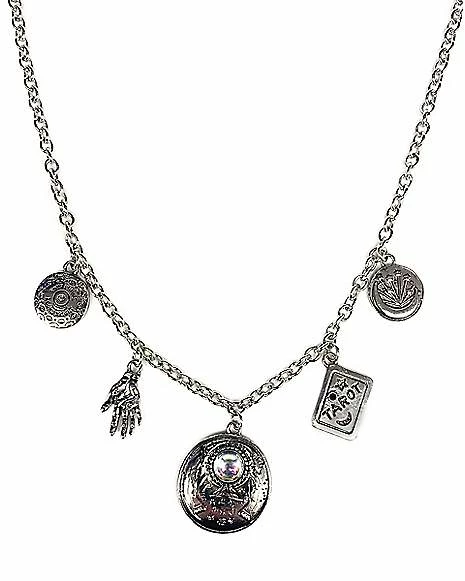 Hot Sale 𧨠Tarot Charm Silvertone Chain Necklace π₯° 3 Hot Sale 𧨠Tarot Charm Silvertone Chain Necklace π₯°