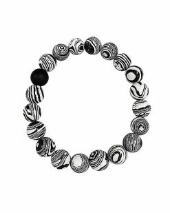 Hot Sale π Black and White Swirl Long Distance Bracelets - 2 Pack π 7 Hot Sale π Black and White Swirl Long Distance Bracelets - 2 Pack π -Playboy Shop 04110110 c