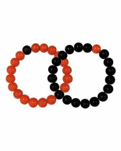 New 💯 Orange and Black Long Distance Bracelets - 2 Pack 🤩