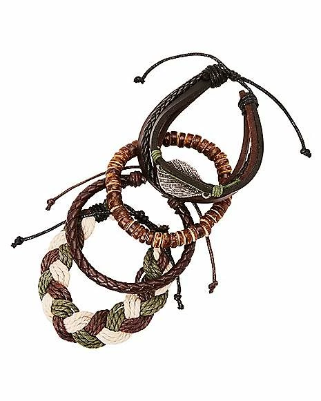 Coupon π Multi-Pack Assorted Leaf Braided Bracelets - 5 Pack βοΈ 3 Coupon π Multi-Pack Assorted Leaf Braided Bracelets - 5 Pack βοΈ