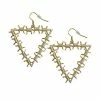 Deals ⭐ Barbed Wired Triangle Dangle Earrings 💯 -Playboy Shop 04110508 a