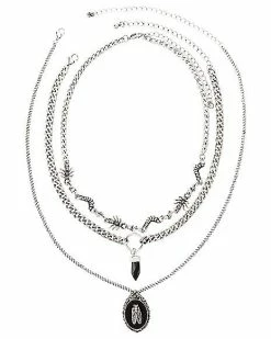 Buy ❤️ Multi-Pack Moth and Bug Chain Necklaces - 3 Pack ⭐ -Playboy Shop 04110961 b