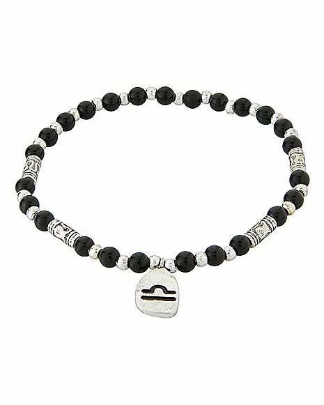 Best deal β€οΈ Onyx Semi-Precious Libra Zodiac Bracelet π 3 Best deal β€οΈ Onyx Semi-Precious Libra Zodiac Bracelet π