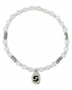 Promo ⭐ Opal Semi-Precious Cancer Zodiac Bracelet 🔔 -Playboy Shop 04112405 b