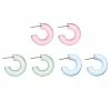 Budget β¨ Multi-Pack Green Pink and Blue Half Hoop Earrings - 3 Pair π 2 Budget β¨ Multi-Pack Green Pink and Blue Half Hoop Earrings - 3 Pair π -Playboy Shop 04112512 a