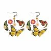 Outlet π Butterfly Heart Flower Dangle Earrings βοΈ 2 Outlet π Butterfly Heart Flower Dangle Earrings βοΈ -Playboy Shop 04112579 a