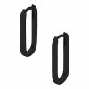 Best Pirce β€οΈ Black Oval Huggie Hoop Earrings - 20 Gauge β¨ 1 Best Pirce β€οΈ Black Oval Huggie Hoop Earrings - 20 Gauge β¨ -Playboy Shop 04114724 a
