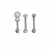 Top 10 𧨠Multi-Pack White CZ Gem Curved Barbells 3 Pack - 16 Gauge ⨠1 Top 10 𧨠Multi-Pack White CZ Gem Curved Barbells 3 Pack - 16 Gauge ⨠-Playboy Shop 04115028 a