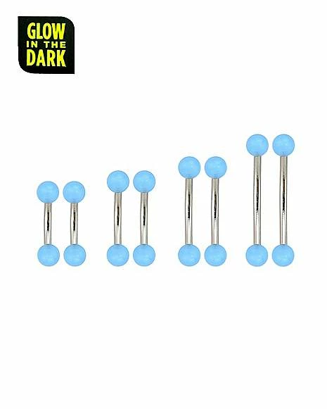 Coupon π Multi-Pack Glow in the Dark Light Blue Curved Barbells 8 Pack - 16 Gauge π₯° 3 Coupon π Multi-Pack Glow in the Dark Light Blue Curved Barbells 8 Pack - 16 Gauge π₯°
