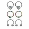 Buy π Multi-Pack Diamond Horseshoe Rings 4 Pack - 16 Gauge β 1 Buy π Multi-Pack Diamond Horseshoe Rings 4 Pack - 16 Gauge β -Playboy Shop 04115812 a