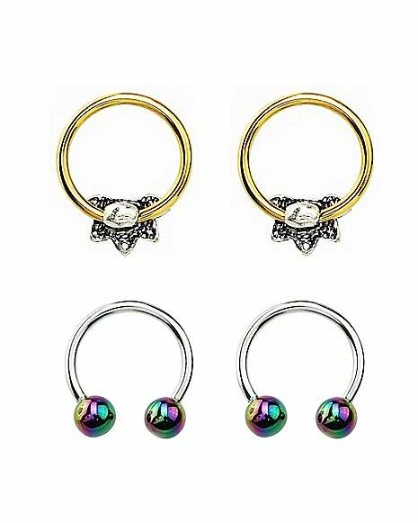Buy βοΈ Multi-Pack CZ Flower Septum 4-Pack- 16 Gauge π₯ 6 Buy βοΈ Multi-Pack CZ Flower Septum 4-Pack- 16 Gauge π₯ - Image 4