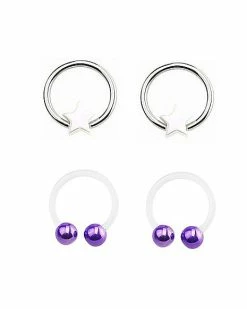 Cheapest ⭐ Multi-Pack Star Septum 4-Pack- 16 Gauge 🌟 -Playboy Shop 04117222 d