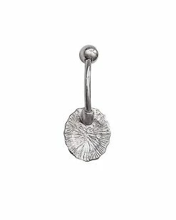 Wholesale 🎉 CZ Blue Flower Belly Ring - 14 Gauge ✔️ -Playboy Shop 04117404 c