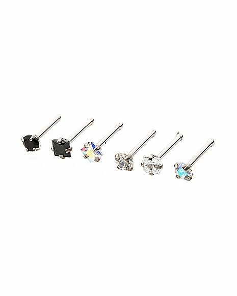 Deals π Multi-Pack CZ Square and Round Nose Pins 6 Pack - 20 Gauge π 4 Deals π Multi-Pack CZ Square and Round Nose Pins 6 Pack - 20 Gauge π - Image 2