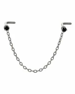 Coupon 👏 Multi-Pack Red and Black Nose Chain 2 Pack - 18 Gauge ⌛ -Playboy Shop 04118329 b