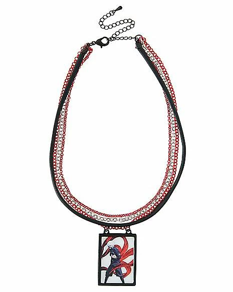 Promo ✔️ Tokyo Ghoul Quadruple Row Charm Choker Necklace ✨ 3 Promo ✔️ Tokyo Ghoul Quadruple Row Charm Choker Necklace ✨ - Image 2
