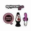Best Sale 👍 Spencer's 75th Anniversary Pin Set - 4 Pack 😍 -Playboy Shop 04122677 a
