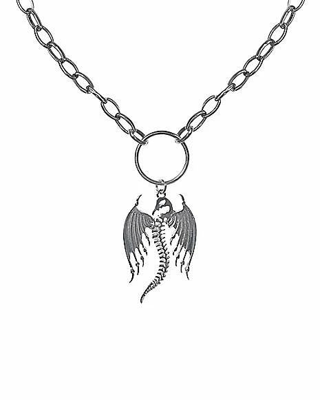 Coupon ✨ Skeleton Dragon Chain Necklace ⭐ 3 Coupon ✨ Skeleton Dragon Chain Necklace ⭐