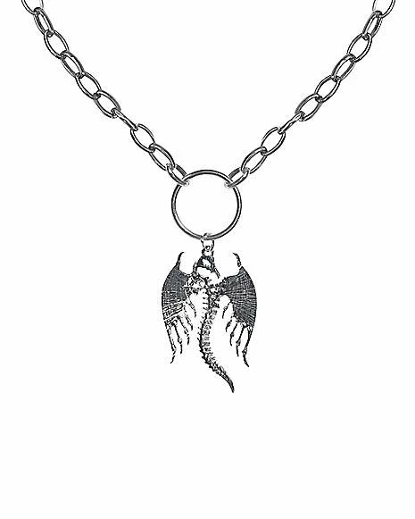 Coupon ✨ Skeleton Dragon Chain Necklace ⭐ 4 Coupon ✨ Skeleton Dragon Chain Necklace ⭐ - Image 2