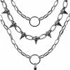 Cheapest β€οΈ Multi-Pack O-Ring Link Chain Necklaces - 3 Pack β 2 Cheapest β€οΈ Multi-Pack O-Ring Link Chain Necklaces - 3 Pack β -Playboy Shop 04125647 a